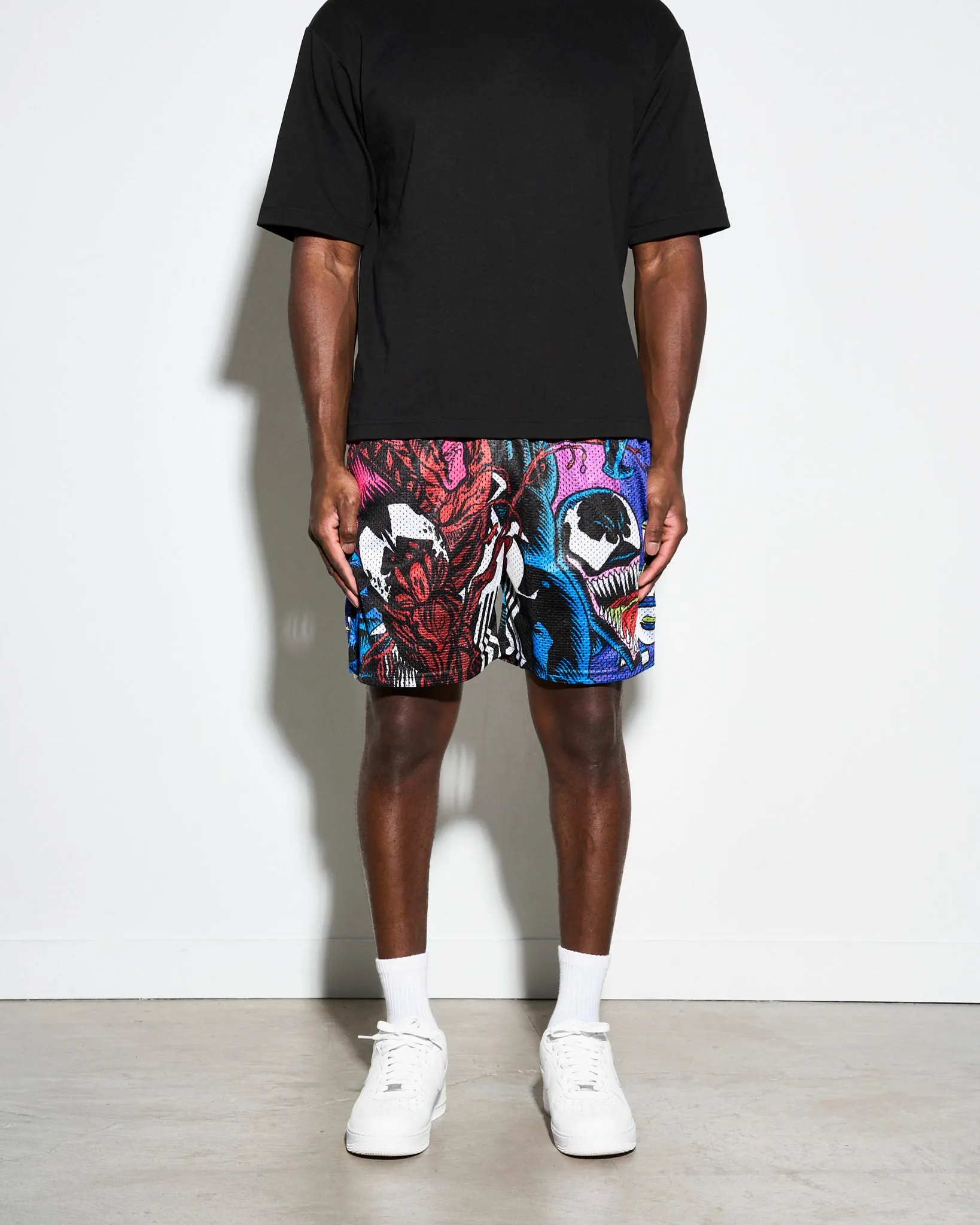 Venom Maximum Carnage Retro Shorts