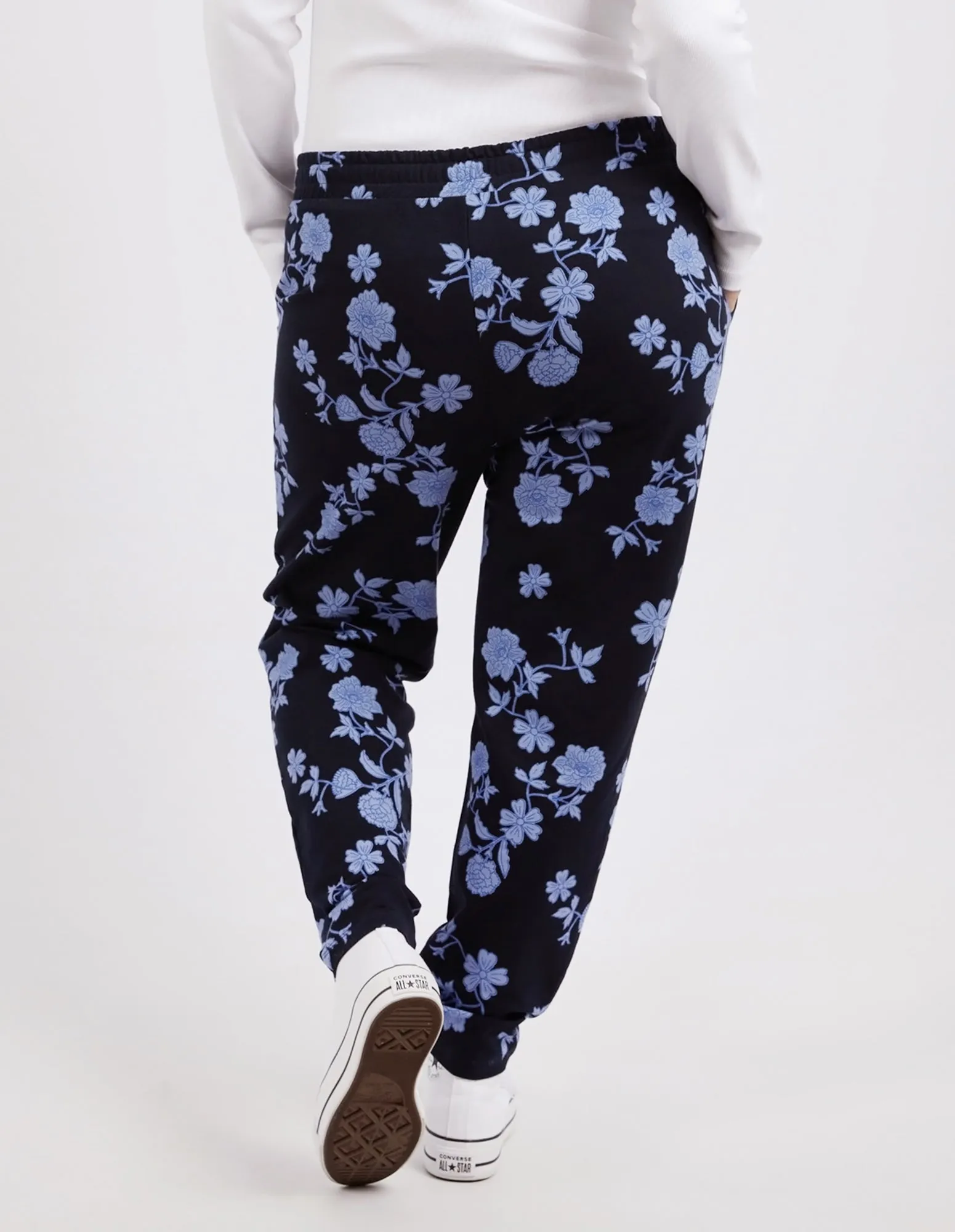 Wallpaper Lounge Pant Navy Floral