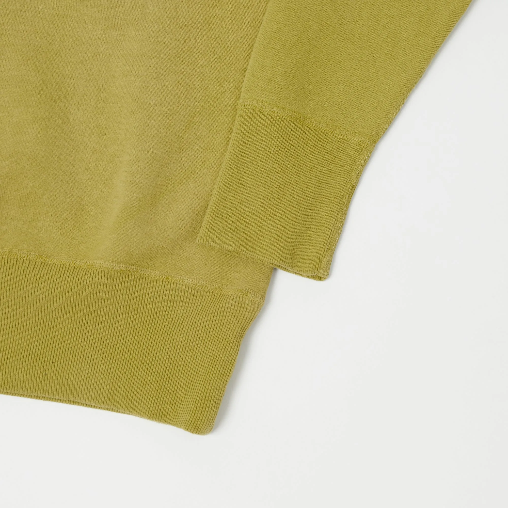 Warehouse & Co 474 Crew Neck Sweatshirt - Faded Yellow