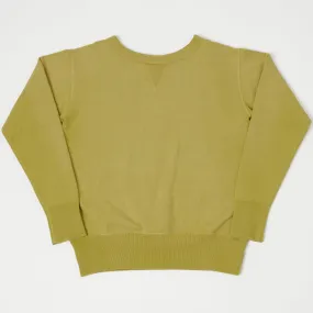 Warehouse & Co 474 Crew Neck Sweatshirt - Faded Yellow