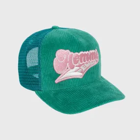 Wave Logo Hat Green