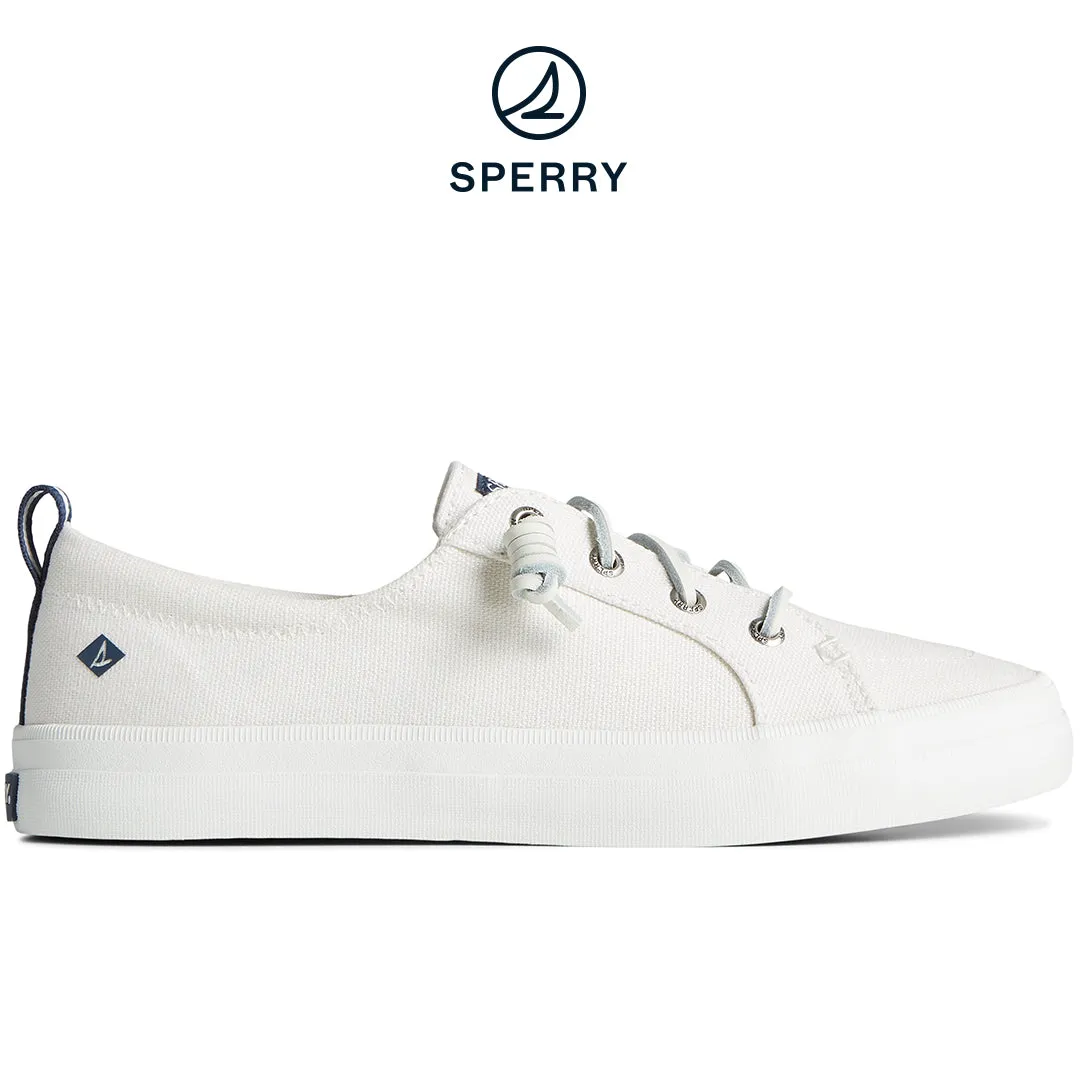 Women's Crest Vibe White Sneaker (STS99250)