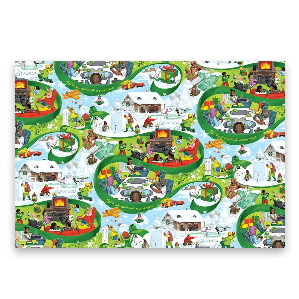 Xbox 2022 Signature Wrapping Paper