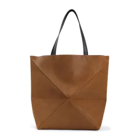 XL Puzzle Fold Tote Bag